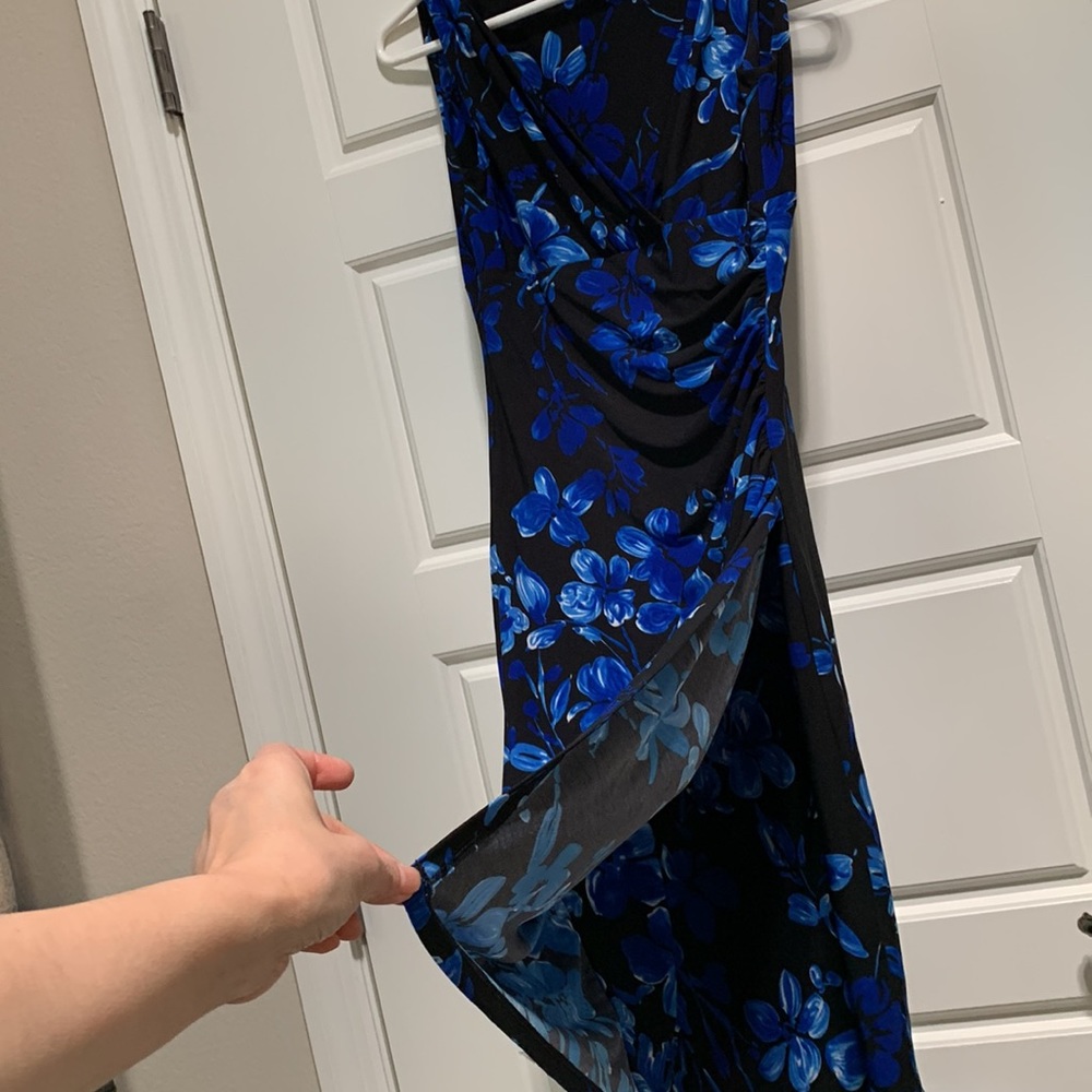 Dress Ralph Lauren sleeveless faux wrap stretchy for work, cocktail ovacation - Picture 5 of 5